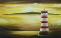 Rangitoto Lighthouse - 90cmx60cm