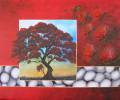 Red - 60cmx50cm