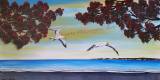 Two Gannets - Napier - 75cmx45cm